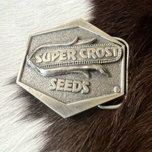 Super Crost Seeds Belt Buckle Vintage Limited Number